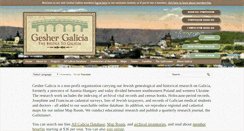 Desktop Screenshot of geshergalicia.org